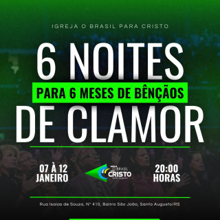 Campanha 6 noites de Clamor
